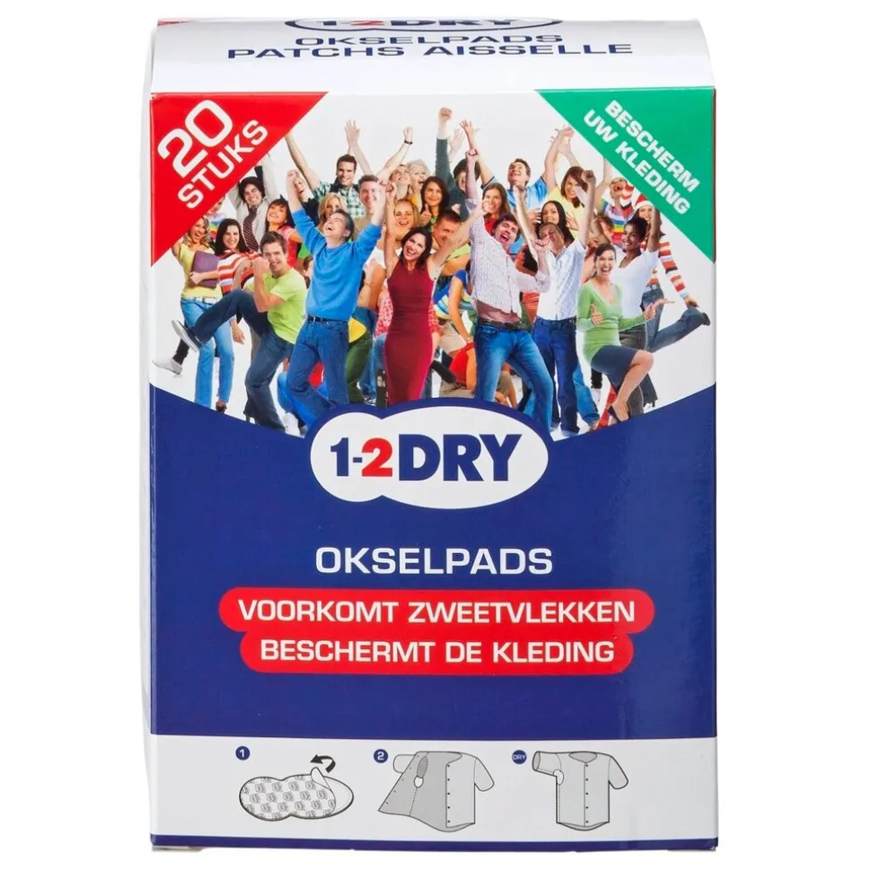 1-2 Dry Okselpads