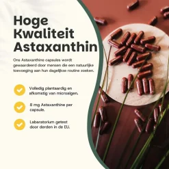 20% korting | Cupplement Astaxanthine Capsules 8 mg