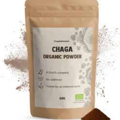 20% korting | Cupplement Chaga Poeder Biologisch