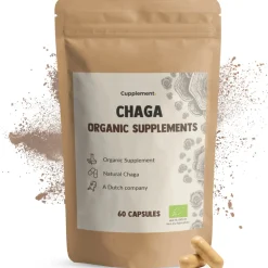 20% korting | Cupplement Chaga Capsules 500 mg Biologisch