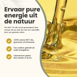 10% korting | Cupplement Combideal MCT C8 Olie Biologisch