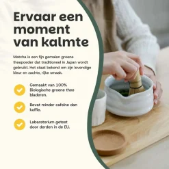 10% korting | Cupplement Combideal Matcha Thee Poeder Premium Biologisch
