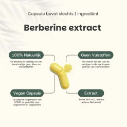 45% korting | Cupplement Multipack Berberine Extract Capsules 400 mg