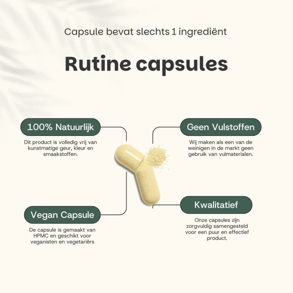 45% korting | Cupplement Multipack Rutine Capsules 500 mg