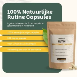 45% korting | Cupplement Multipack Rutine Capsules 500 mg