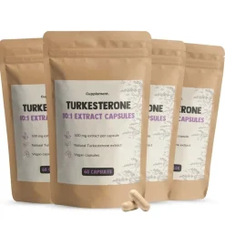 45% korting | Cupplement Multipack Turkesterone Capsules 500 mg