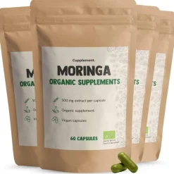 45% korting | Cupplement Multipack Moringa Capsules 500 mg Biologisch