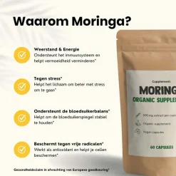 45% korting | Cupplement Multipack Moringa Capsules 500 mg Biologisch