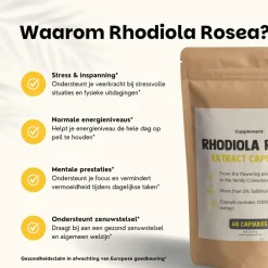 45% korting | Cupplement Multipack Rhodiola Rosea Capsules 500 mg