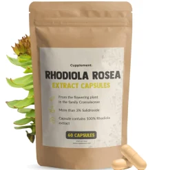 20% korting | Cupplement Rhodiola Rosea Capsules 500 mg