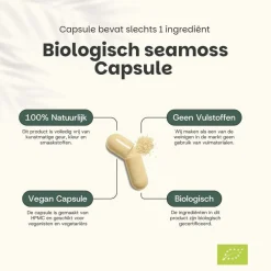 20% korting | Cupplement Sea Moss Capsules 500 mg Biologisch