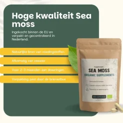 20% korting | Cupplement Sea Moss Capsules 500 mg Biologisch
