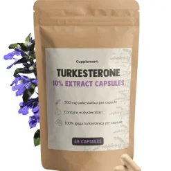 20% korting | Cupplement Turkesterone Capsules 500 mg