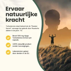 20% korting | Cupplement Turkesterone Capsules 500 mg
