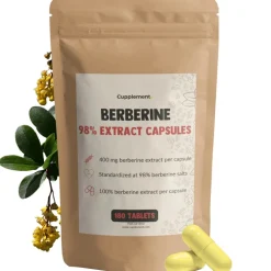 20% korting | Cupplement Voordeelverpakking Berberine Extract Capsules 400 mg