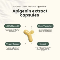 20% korting | Cupplement Voordeelverpakking Apigenin Extract Capsules 100 mg