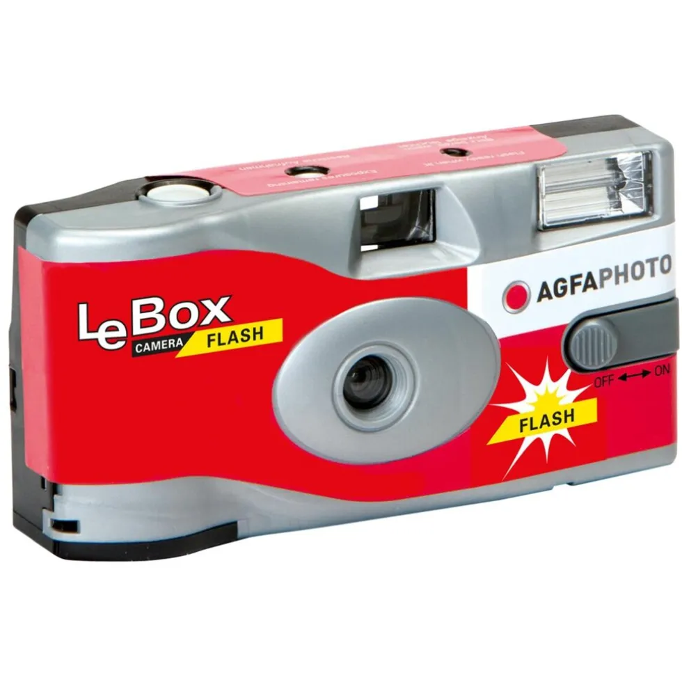 AgfaPhoto LeBox Flash Wegwerpcamera met Flits