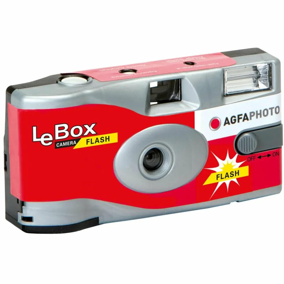 AgfaPhoto LeBox Flash Wegwerpcamera met Flits