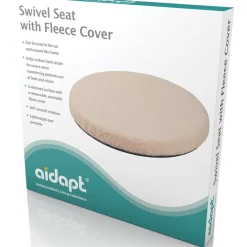 Aidapt draaikussen fleece cover
