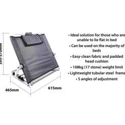 Aidapt vg820g verstelbare rugsteun