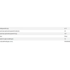 Aidapt vp159aa 4 poot wandelstok