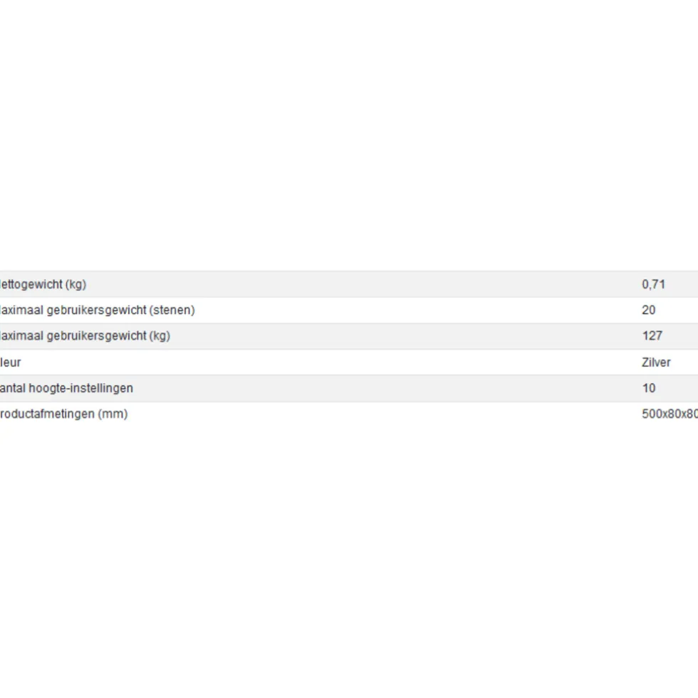 Aidapt vp159aa 4 poot wandelstok