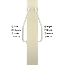 Aidapt vy400 Trapbeugel gedraaid LINKS