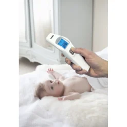 Alecto BC-37 - Voorhoofdthermometer, infrarood, wit