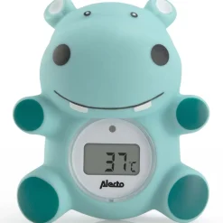 Alecto BC-11 HIPPO - Badthermometer en kamerthermometer, nijlpaard