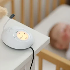 Alecto DBX-125 - Full Eco DECT babyfoon met display - Wit/Antraciet