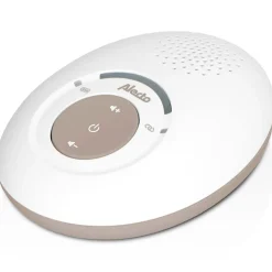 Alecto DBX110BE - Babyfoon Full Eco DECT, wit/taupe