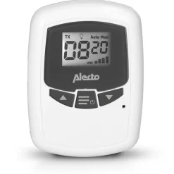 Alecto DBX-80BU - Extra babyunit voor DBX-80, wit/antraciet