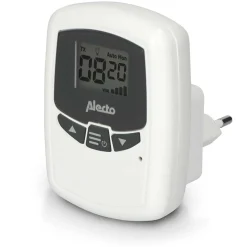 Alecto DBX-80BU - Extra babyunit voor DBX-80, wit/antraciet