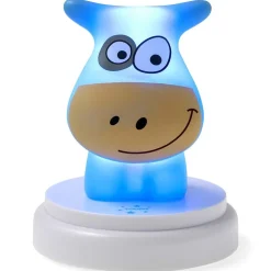 Alecto NAUGHTY COW - LED nachtlampje, koe, blauw