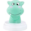 Alecto SILLY HIPPO - LED nachtlampje, nijlpaard, blauw