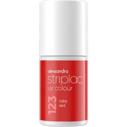 Alessandro Striplac UV Colour 123 Ruby Red Nagellak