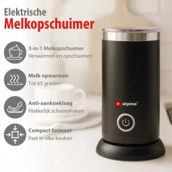 alpina Elektrische melkopschuimer MEAEL3730/001