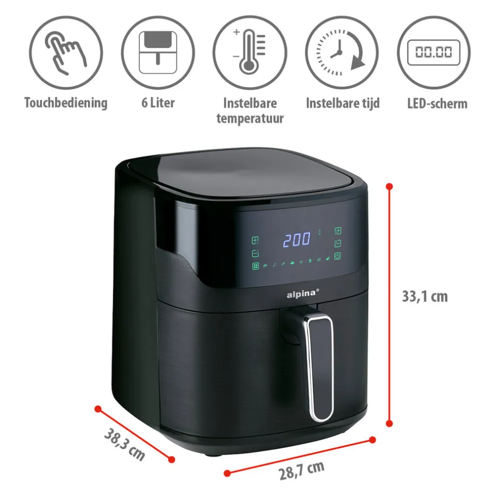 alpina Heteluchtfriteuse MEAHE3840/0010