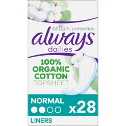 Always Dailies Cotton Normal Inlegkruisjes