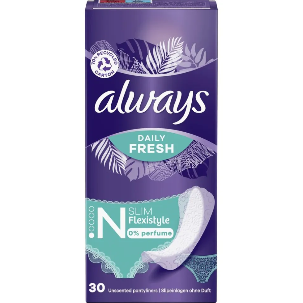 Always Dailies Fresh Slim Flexistyle Inlegkruisjes