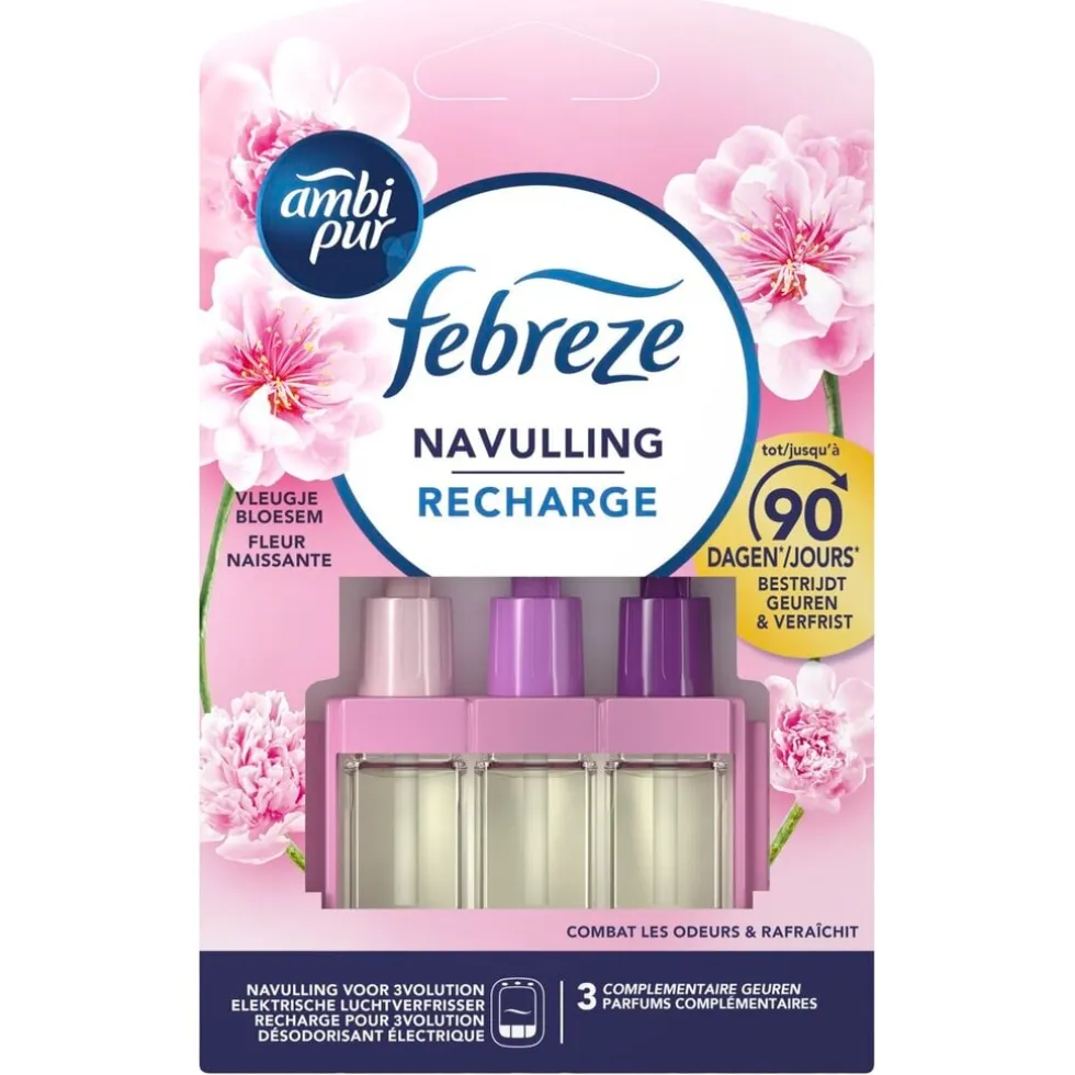 Ambi Pur Vleugje Bloesem 3Volution Elektrische Luchtverfrisser Navulling