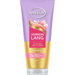 Andrélon Levendig Lang 1 Minuut Wow Haarmasker