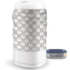 Angelcare Dress Up Grey Elephant Hoes voor Luieremmer