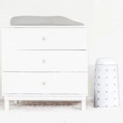 Angelcare Dress Up Grey Stars Hoes voor Luieremmer