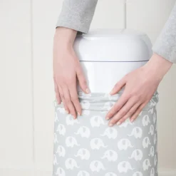 Angelcare Dress Up Grey Stars Hoes voor Luieremmer