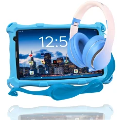 AngelTech Kinderpakket PRO MAX - Kindertablet + Kinderkoptelefoon