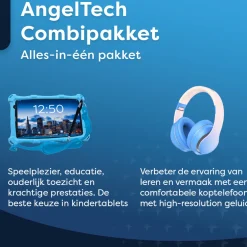 AngelTech Kinderpakket PRO MAX - Kindertablet + Kinderkoptelefoon