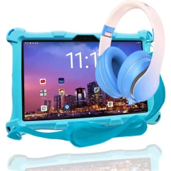 AngelTech Kinderpakket PRO II - Kindertablet + Kinderkoptelefoon