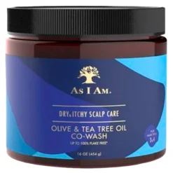 As I Am Dry & Itchy Scalp Care Olive & Tea Tree Oil Co-Wash
