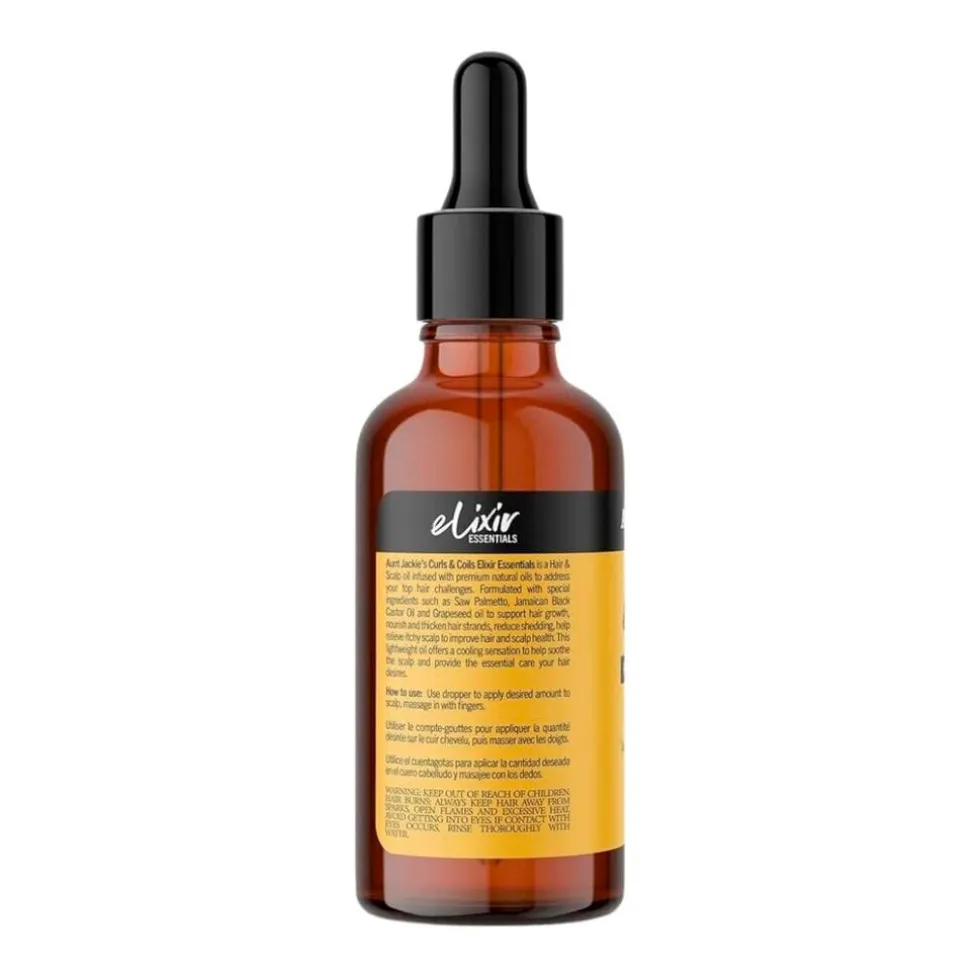 Aunt Jackie's Curls & Coils Elixir Essentials Hair and Scalp Oil